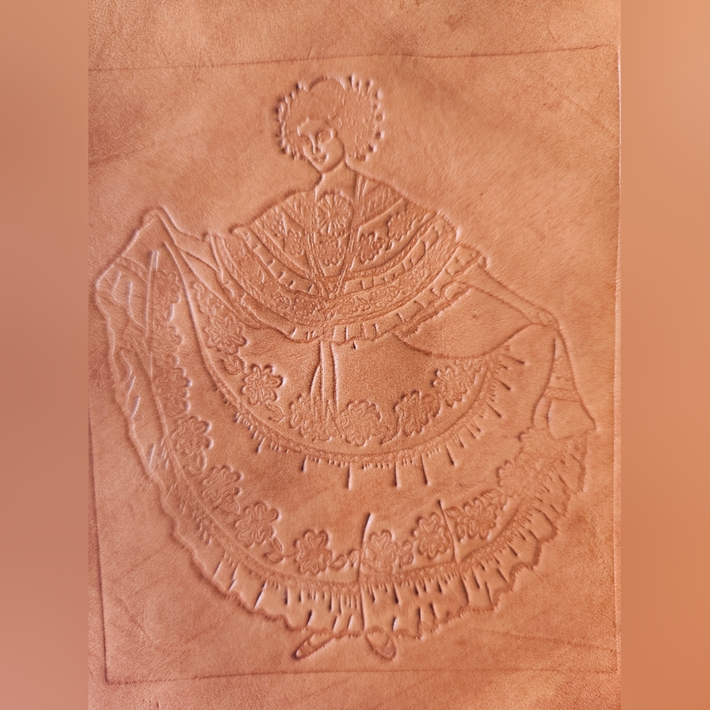 Leather Handmade Costa Rica Crossbody Bag - Picture 6 of 7